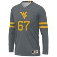 thumbnail image 2 of Youth GameDay Greats #67 Gray West Virginia Mountaineers Lightweight Women's Volleyball Jersey, 2 of 4
