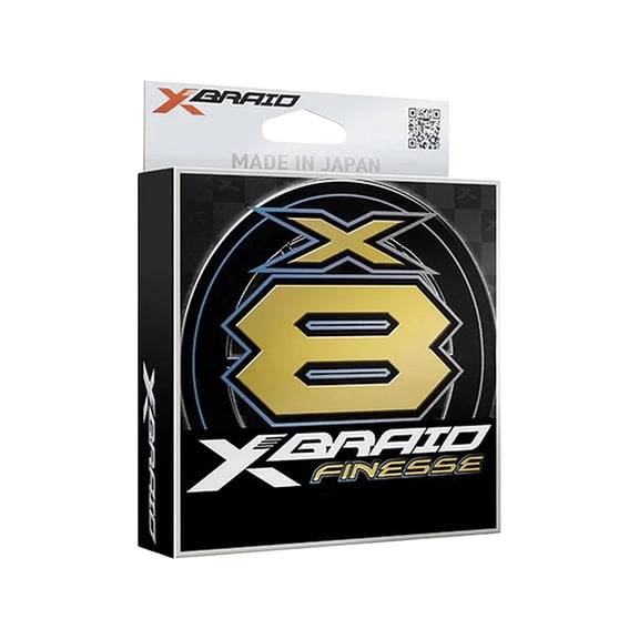 XBraid X8 Finesse Braided Fishing Line 8lb 165yd Multi