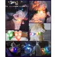 thumbnail image 5 of Colgante de luz intermitente LED de 5 piezas, collar de luz LED de silicona para perro, collar de luz para mascotas, colgantes (polvo azul, naranja, verde, rojo), 5 of 5