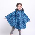 thumbnail image 3 of Kcolen Raincoat for Boys Adorable Cartoon 3D Printed Kids Raincoat with for Outdoor Kids Rain Jacket, 3 of 6