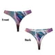 thumbnail image 3 of Fotbe Beautiful Flower Blue Bird Tanga Sin Costuras para Mujer con Estampado – Panties Invisibles, Transpirables y Cómodos para Uso Diario-3X-Large, 3 of 6