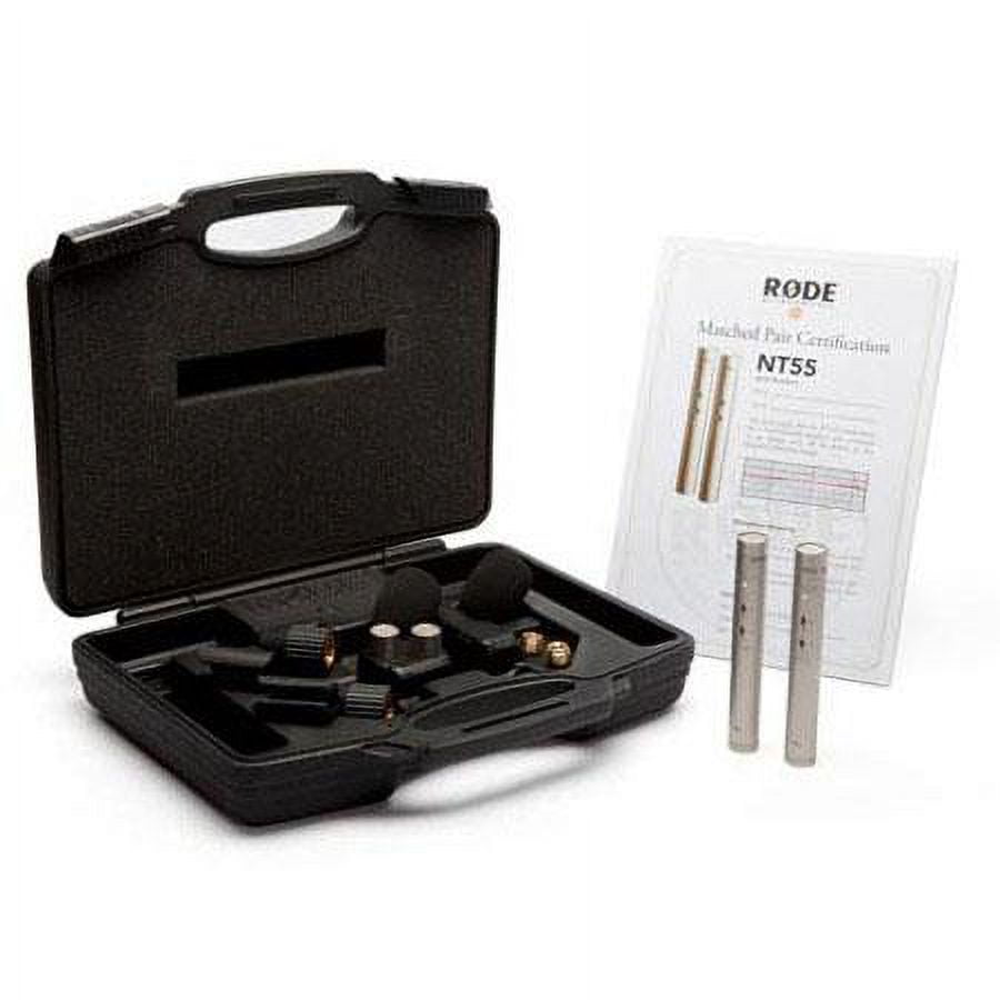 【小結】RODE / NT55 Matched Pair Amazon.com: Rode NT5 - Matched Pair & Rode Stereo Bar