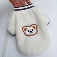 thumbnail image 3 of Ropa de lana suave para perros pequeños, chaleco de primavera y verano para cachorros, gatos, Shih Tzu, Chihuahua, chaqueta de Bulldog Francés, abrigos de Pug, 3 of 4