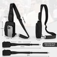 thumbnail image 3 of Bolso bandolera compacto VADOO antirrobo con RFID e impermeable, 3 of 8
