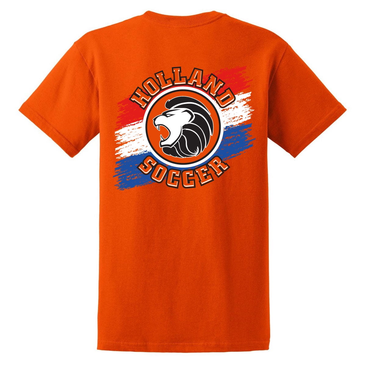 Holland Flag Soccer T-Shirt by Red Rhino Sports