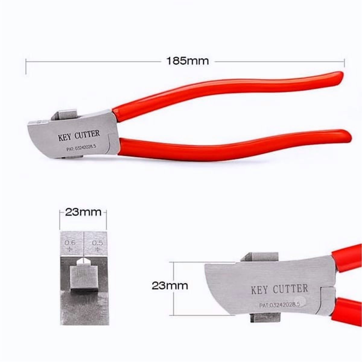 Key Cutter Tool, Professional Key Cutting Machine for Auto Keys, Motorcycle Keys and Door Keys, Locksmith Tool Kit with Precise Cutting for Home, Office and Vehicle Use, Durable Alloy Key Duplicator