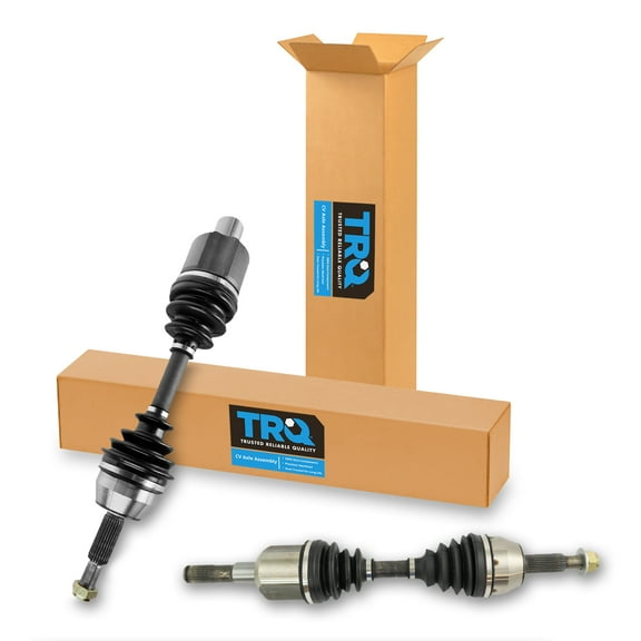 TRQ New CV Axle Shaft Front Pair Set for Explorer Sport Ranger Mazda B-4000 CSA82517