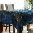 thumbnail image 5 of Yayeee Tablecloths 54" x 54" Rectangle Wrinkle Resistant Party Table Cover, Floral Occean, 5 of 8