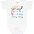 thumbnail image 3 of Inktastic Soccer Player Like Daddy Boys or Girls Baby Bodysuit, 3 of 5