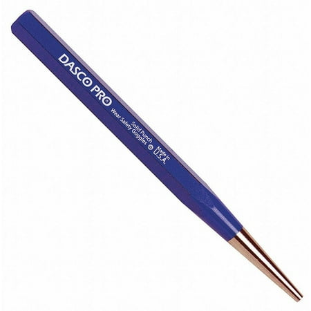 UPC: 0018371502900 | Dasco Pro Solid Punch 5/32 x 5-1/2 In Carbon Steel 565