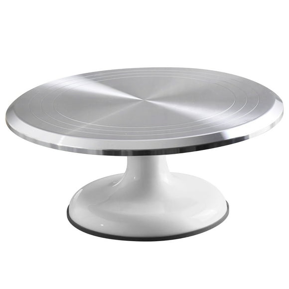 Revolving Cake Stand,10 Inch Revolving Cake Inch Cake Turntable Revolving Cake Decorating Stand Class Leading Features
