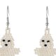 thumbnail image 5 of Pendientes colgantes con Borla Hugo Tema de Halloween, 5 of 8