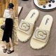thumbnail image 2 of Sandalias casuales antideslizantes resistentes al desgaste con suela suave para exteriores a juego de moda de verano para mujer, 2 of 4