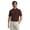 Fig, variant on Men's & Big Men's Performance Geometric Jacquard Short Sleeve Golf Polo Shirt, Sizes S-5XL