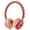 Red, variant on Cheers.US Wired Headphone Universal 3.5mm Cartoon Cute Dinosaur Over Ear Headset for Mobile Phone Which Has Delicate Touch and Comfortable Wearing