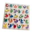 thumbnail image 1 of Alfabeto árabe: Juguete de aprendizaje para letras árabes, tablero de rompecabezas colorido con bloques fáciles de agarrar para niños en edad preescol, 1 of 9