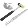 thumbnail image 3 of Ring Sizer Measuring Tool Set, Ring Mandrel Metal Ring Sizer Set, Mandrel Gauge Jewelry Hammer Measurement Maker Kit, for Man Women Jewelry Making, 3 of 5