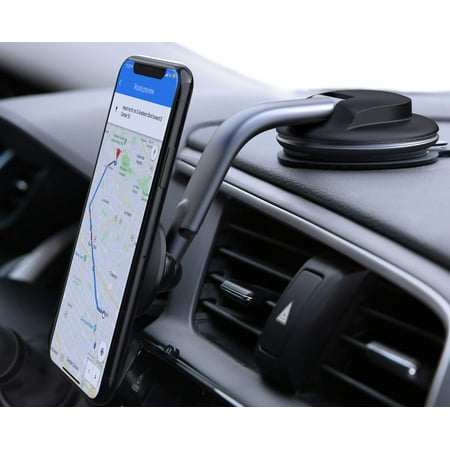 AUKEY Car Phone Mount 360 Degree Rotation Cell Phone Holder for Car