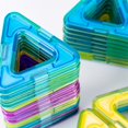 thumbnail image 3 of Tuiles Magnétiques - Blocs de Construction Magnétiques - 40 Pcs - Aimants de Construction, 3 of 5