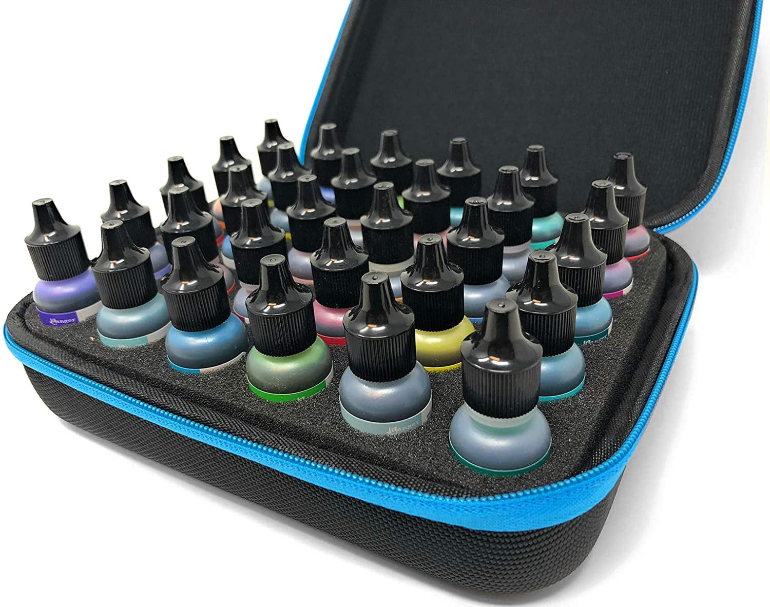 Alcohol Ink Storage Carrying Case Organizer by Pixiss, Stores 30x 0.5