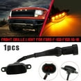 thumbnail image 4 of BUYISI Amber Led Front Grille Grill Light Smoke Raptor Style For Ford F150 F150 Abs Plastic Material Easy Installation Amber, 4 of 5