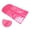 Rose Red, variant on Suodoka Portable Wig Storage Bag Dustproof Hair Extensions Carrier Case for Travel Daily, Red (23.6 in / 60 cm)