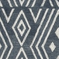thumbnail image 3 of SAFAVIEH Micro-Loop Orlando Geometric Diamonds Area Rug, Navy/Blue, 4' x 6', 3 of 4
