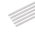 thumbnail image 1 of Unique Bargains 304 Stainless Steel Round Rods 6mm x 400mm for DIY Craft, 5 Pack, 1 of 6
