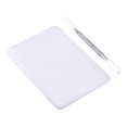 thumbnail image 1 of Garosa Small Stainless Steel Makeup Palette Rectangle Shape Foundation Mixing Plate Tools With Spatula,Mixing Tool, Cosmetic Mixing Tool, 1 of 8