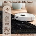 thumbnail image 6 of Design&I 5'x7' Washable Area Rug Sleek Flatweave Pet Friendly & Non-Slip Runes Witchy Skull Pentagram Norse Raven Doormat Border Crow Flowing Dynamic for Small Living Room, Bedroom, 6 of 7