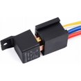 thumbnail image 4 of 2 piezas de arnés de relé de 5 pines, 5 cables, 80 A, 12 V, JD2912-1Z-12VDC, enchufe SPDT, 14 V CC, 4 of 5