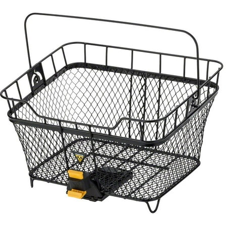 Topeak Bike Basket - Topeak MTX Bicycle Rear Basket: Black