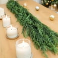 thumbnail image 3 of Artificial Norfolk Pine Garland Christmas Decorations Christmas Simulation Home Rattan, 3 of 6