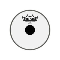 REMO 6" BLACK DOT Clear