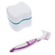 thumbnail image 4 of EeaseMX Cepillo de dientes portátil para dentaduras postizas, creativo cepillo de dientes de doble cabezal con caja, 4 of 8