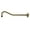 Brass, variant on Kingston Brass K117C3 Restoration 17-Inch Rain Drop Shower Arm with Round Flange in Antique Brass