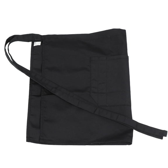 Chic Working Apron Skirt Kitchen Women Aprons Accessories Black Half-length and