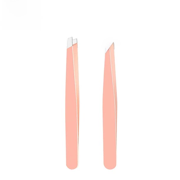 Envío gratuito C1P58 Pinzas para cejas Tijeras de acero inoxidable para recortar cejas Pinzas pequeñas para el cuidado de las cejas de los hombres