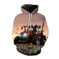 thumbnail image 2 of Nueva sudadera con capucha con estampado 3D de tractor para hombre y mujer, estilo Harajuku y hip hop, informal, a la moda, 2 of 5