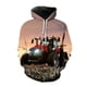 thumbnail image 2 of Nueva sudadera con capucha con estampado 3D de tractor para hombre y mujer, estilo Harajuku y hip hop, informal, a la moda, 2 of 5