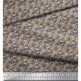 thumbnail image 2 of Soimoi Polyester Crepe Fabric Scientific Lab Equipments Education Theme Print Fabric by The Yard 52 Inch Wide, 2 of 3