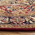 thumbnail image 3 of SAFAVIEH Classic Roderick Oriental Wool Area Rug, Red/Navy, 6' x 6' Round, 3 of 10