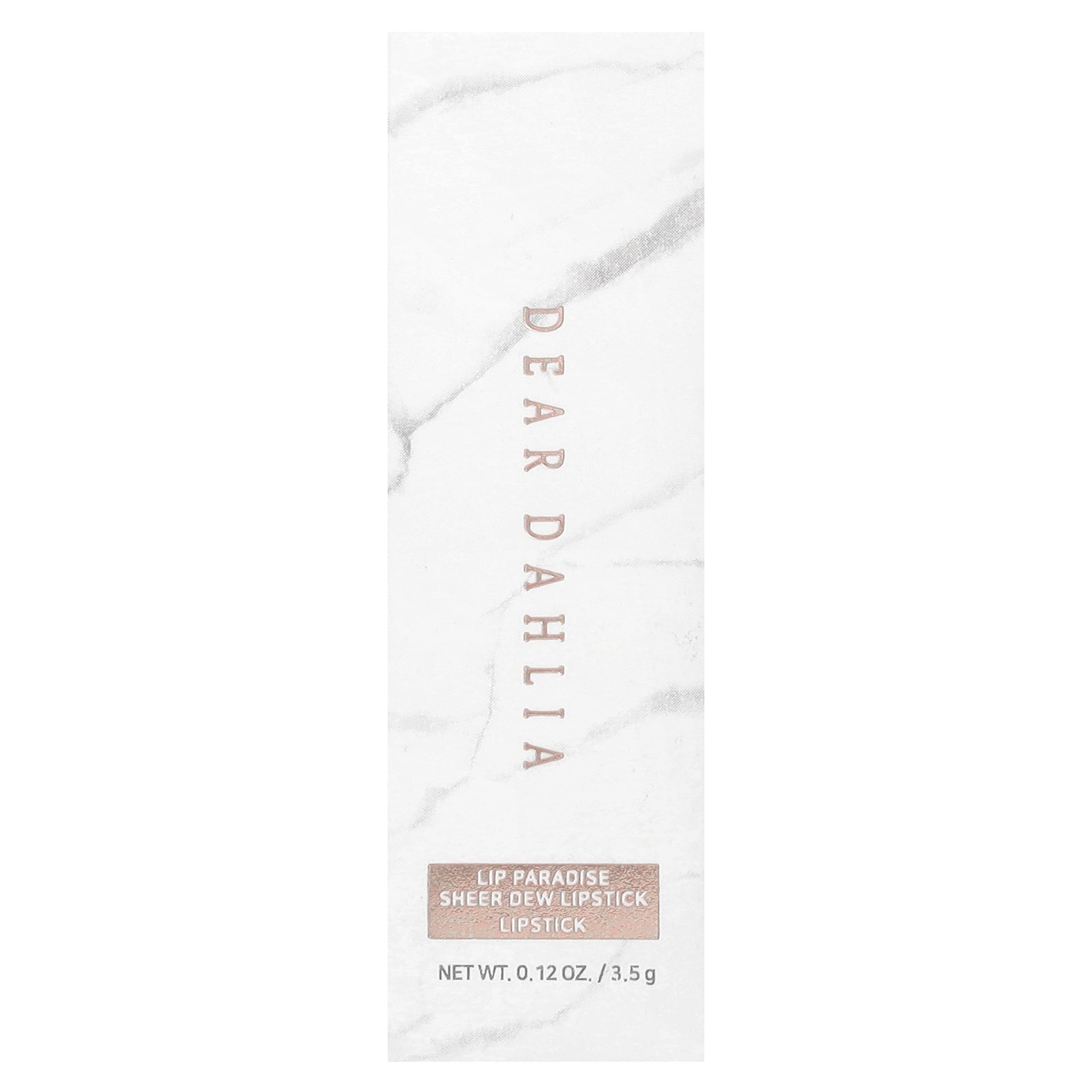 Dear Dahlia Lip Paradise, Sheer Dew Lipstick, S307 Lucy, 0.12 oz (3.5 g)