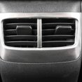 thumbnail image 2 of Stainless Steel Car Central Control Air Outlet Cover Rear Trim For Mg 2018-2021 Silver, 2 of 5