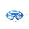 thumbnail image 3 of Kids Swim Goggles , Large Frame Swimming Goggles, High-definition And Arrest Swit Strap, Trendy Swimming Goggles, Wide View Swim Goggles(Blue), 3 of 5