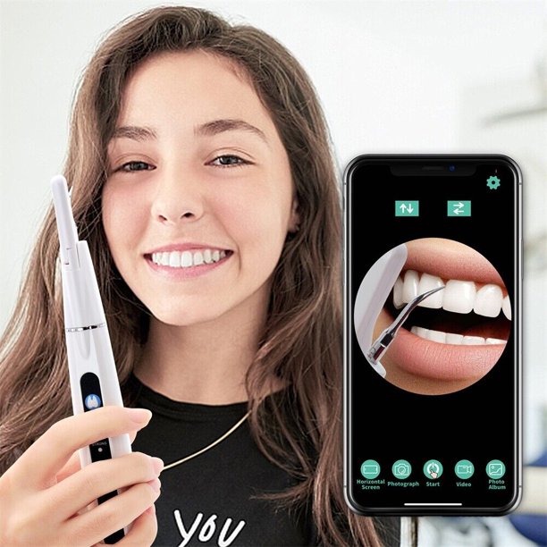 Ultrasonic Teeth Cleaner, Plaque Remover for Teeth Stain Tarter Plaque