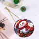 thumbnail image 5 of Adornos navideños colgantes para árbol de Navidad - Adornos navideños colgantes de cerámica - Ideas para regalar adornos navideños, 5 of 8