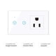 thumbnail image 2 of Toma De Pared Inteligente Wifi 2 En 1 Conveniente Aplicación De Voz Control Táctil Deporte De Enchufe Inteligente Para Alexa Para Asistente, 2 of 7