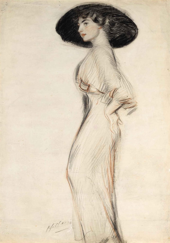 Lady Standing With
