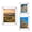 Silver, variant on Floating Acrylic Gallery Wall Frame Set with 1" Standoff Hardware, 8" x 10", 11" x 14" & 16" x 20", 3-Piece Set